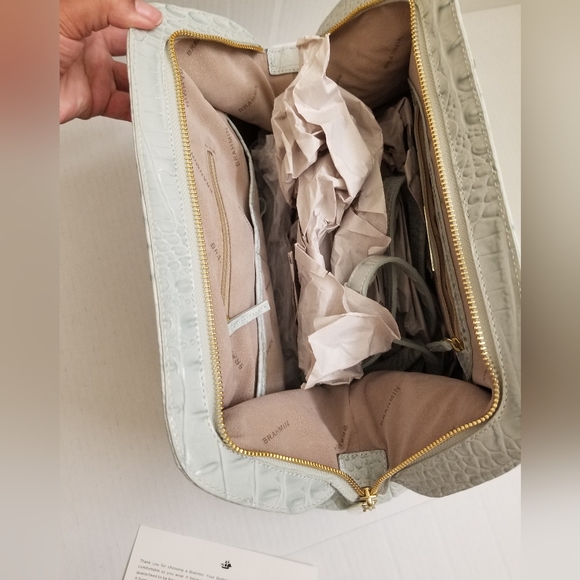 NWT Brahmin Bristol Satchel - Picture 3 of 5